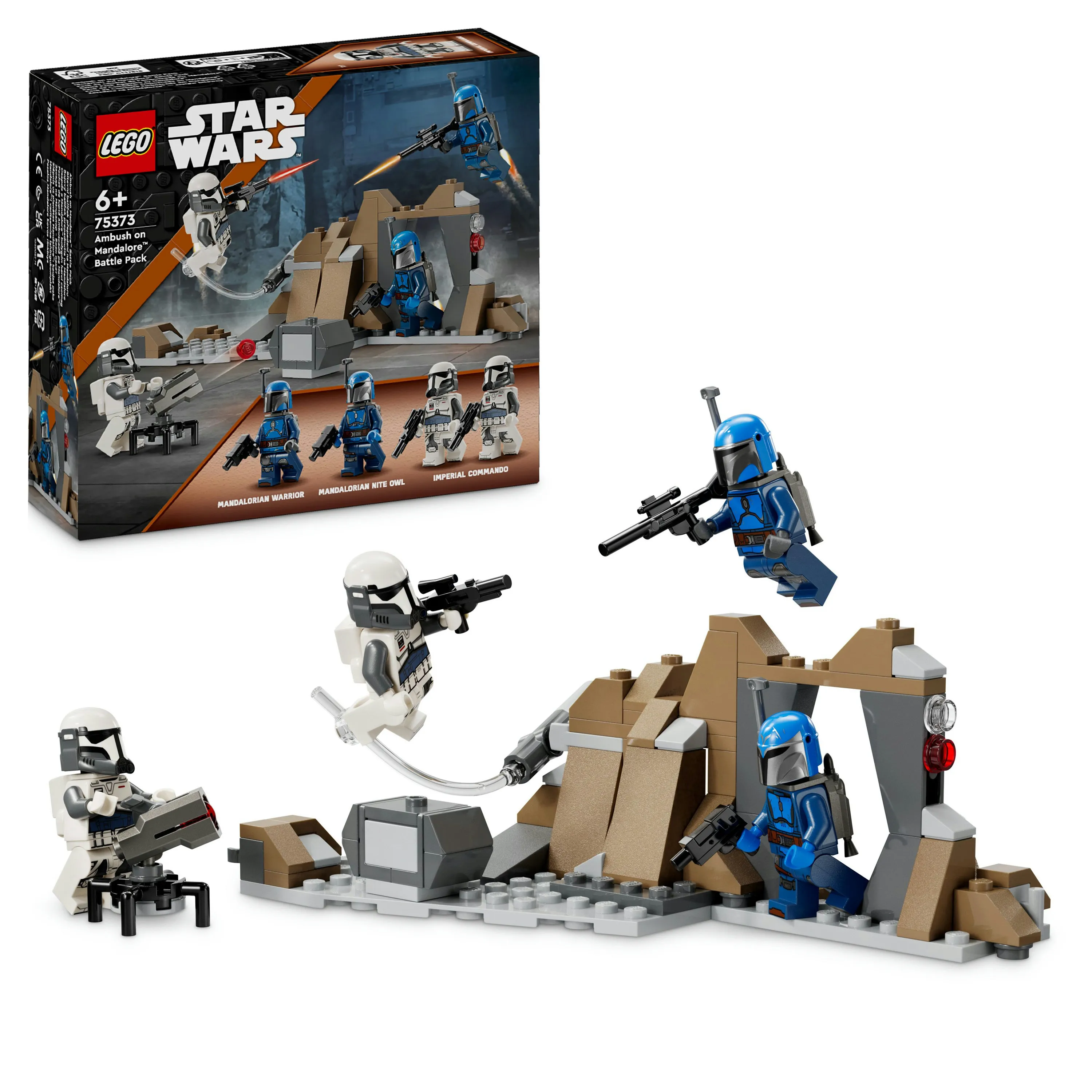 LEGO Star Wars Ambush on Mandalore &mdash; Battle Pack 75373