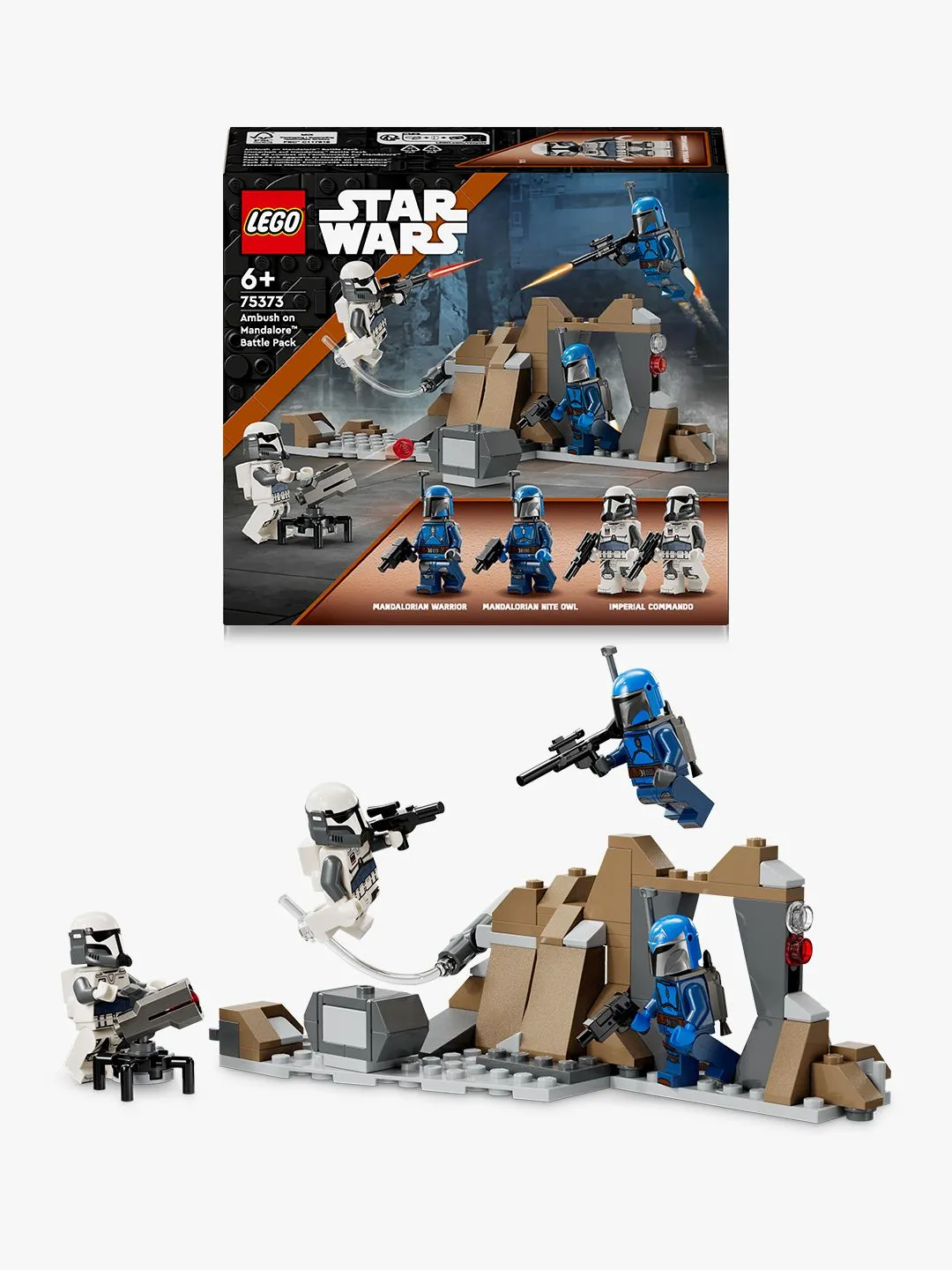 LEGO Star Wars Ambush on Mandalore &mdash; Battle Pack 75373