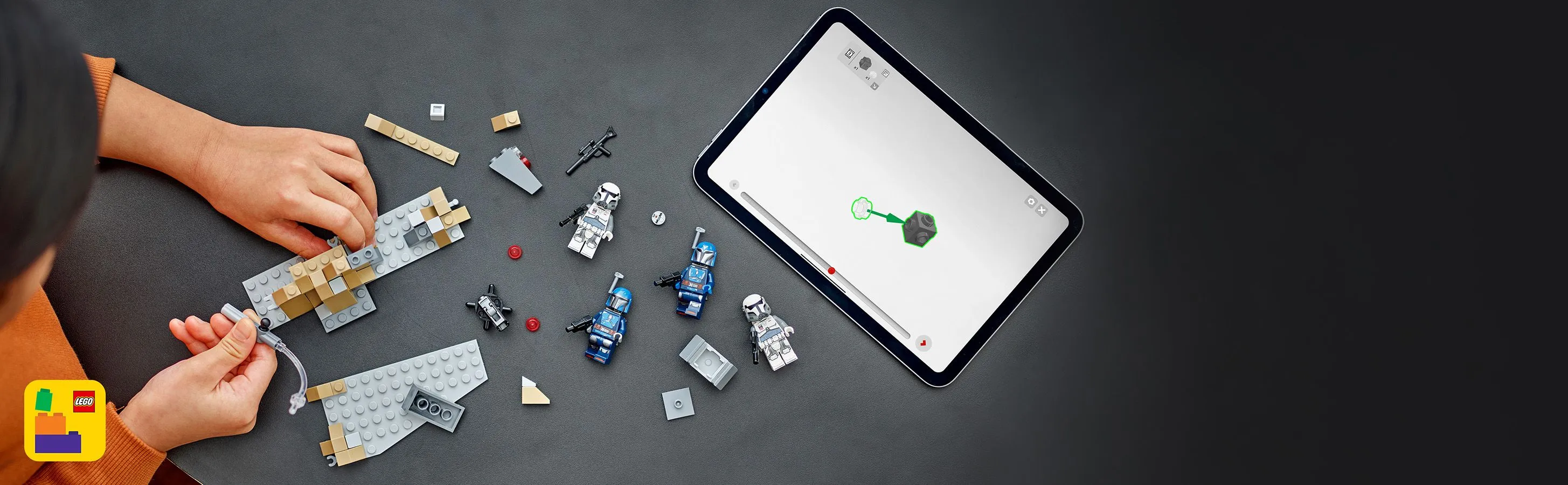 LEGO Star Wars Ambush on Mandalore &mdash; Battle Pack 75373