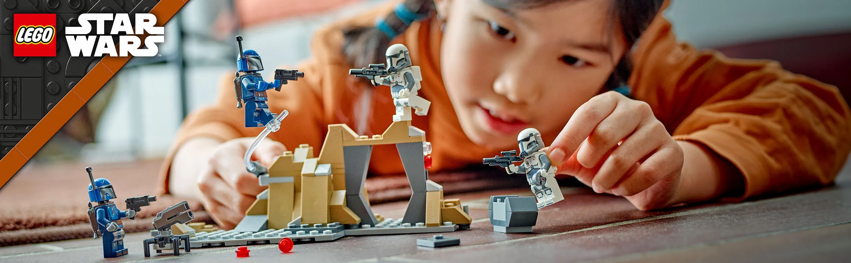 LEGO Star Wars Ambush on Mandalore &mdash; Battle Pack 75373