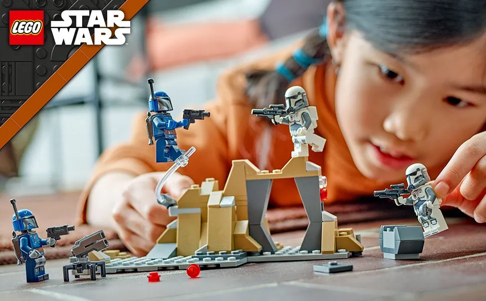 LEGO Star Wars Ambush on Mandalore &mdash; Battle Pack 75373