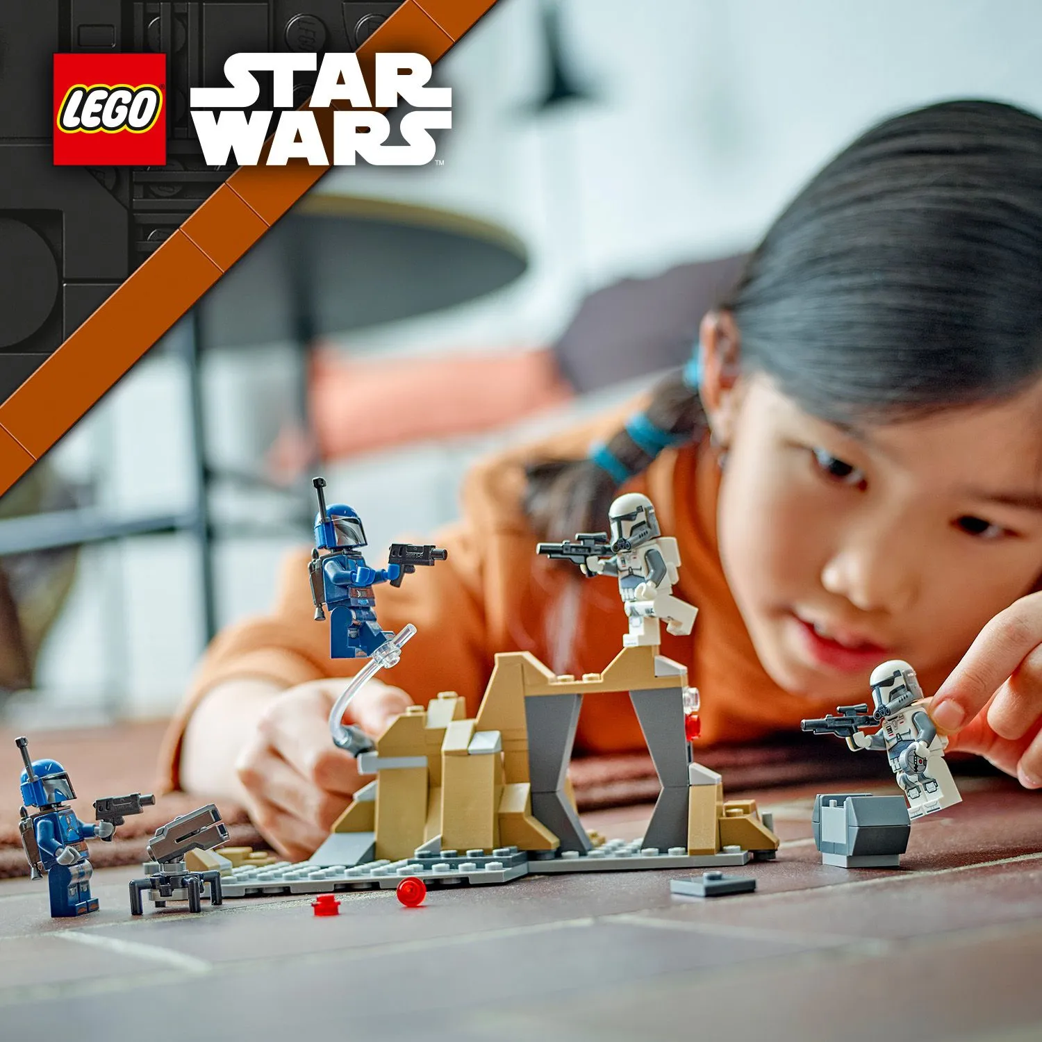 LEGO Star Wars Ambush on Mandalore &mdash; Battle Pack 75373