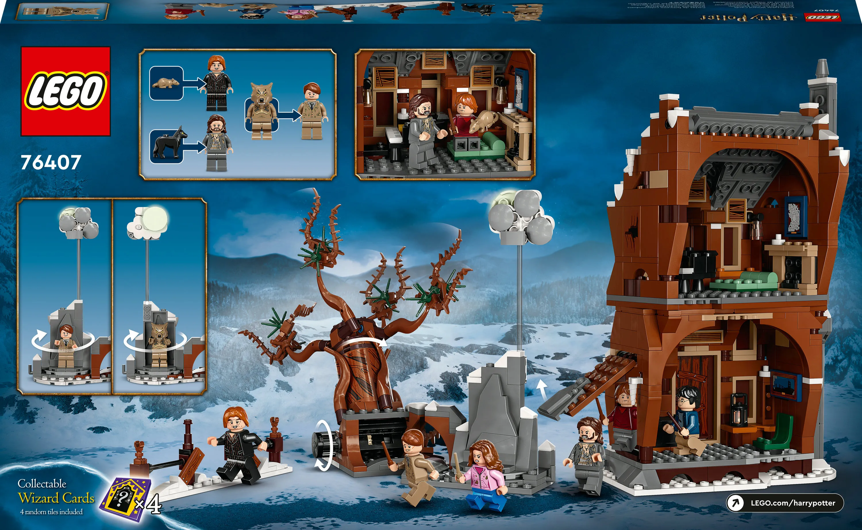 Lego Harry Potter The Shrieking Shack &amp; Whomping Willow 76407
