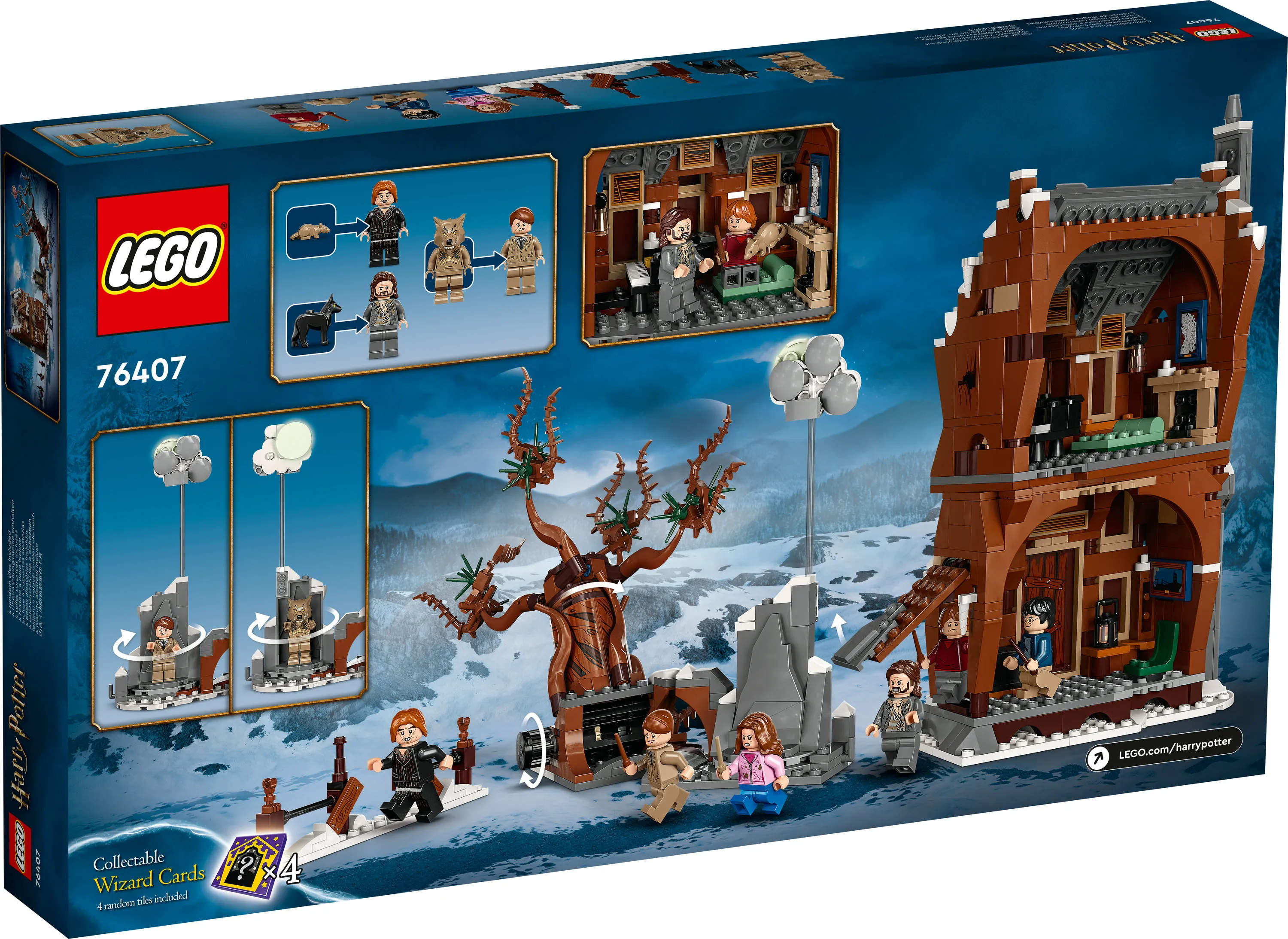 Lego Harry Potter The Shrieking Shack &amp; Whomping Willow 76407