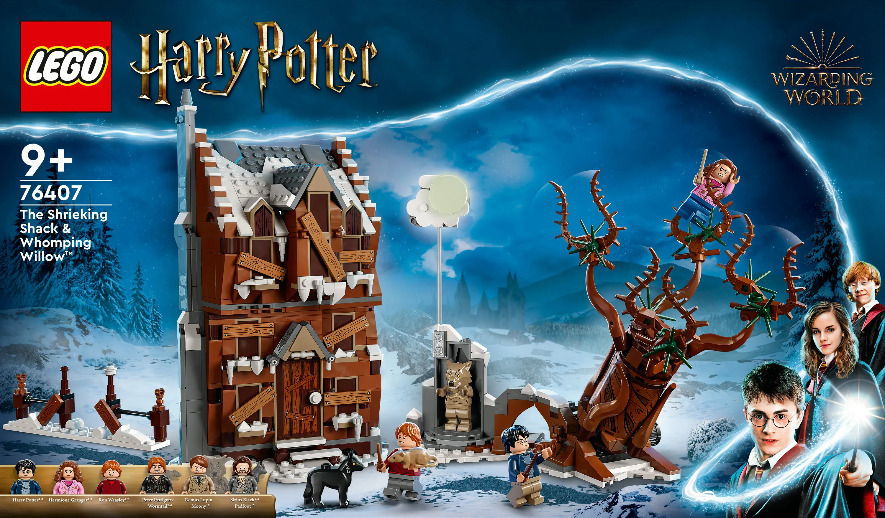 Lego Harry Potter The Shrieking Shack &amp; Whomping Willow 76407