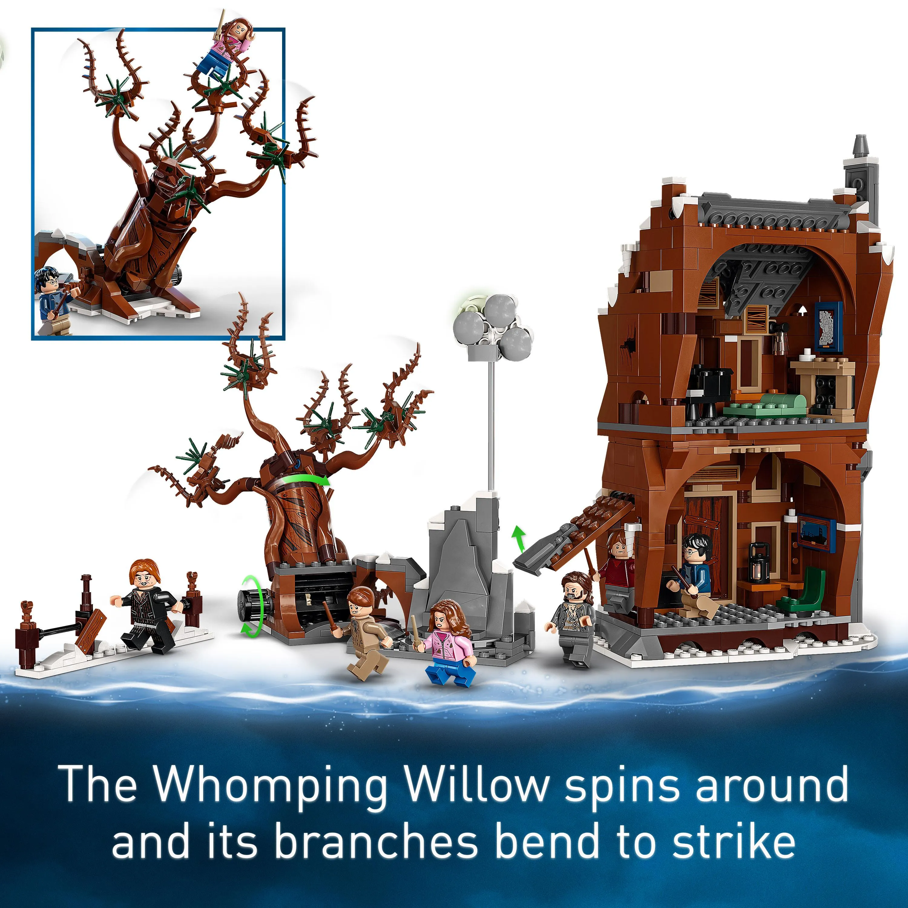 Lego Harry Potter The Shrieking Shack &amp; Whomping Willow 76407