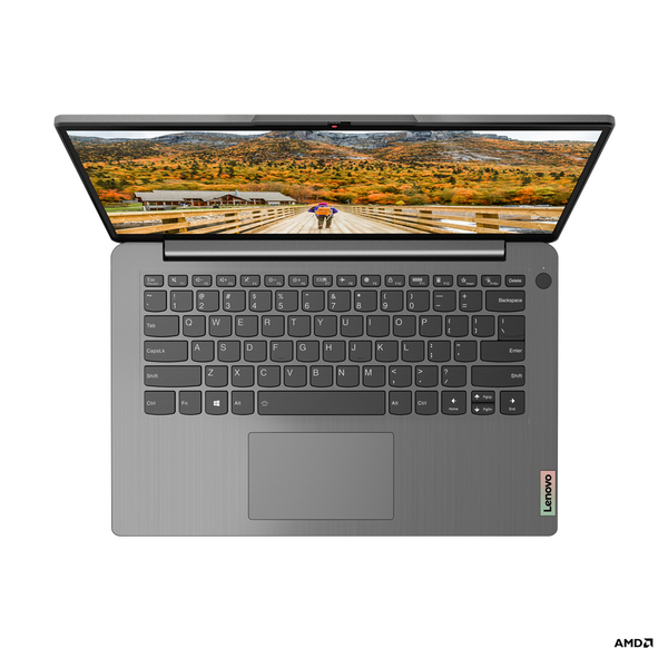 Lenovo IdeaPad 3 14&quot; R3-5300U, 4 GB, 128 GB, Win 11 Home S - b&auml;rbar dator, Gr&aring;