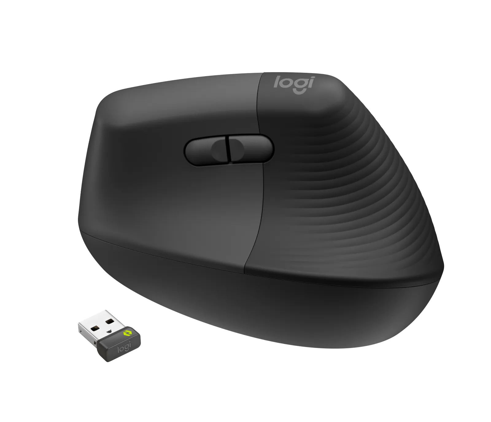 Logitech Lift Vertical Mouse for Business - wireless vertical mouse, graphite