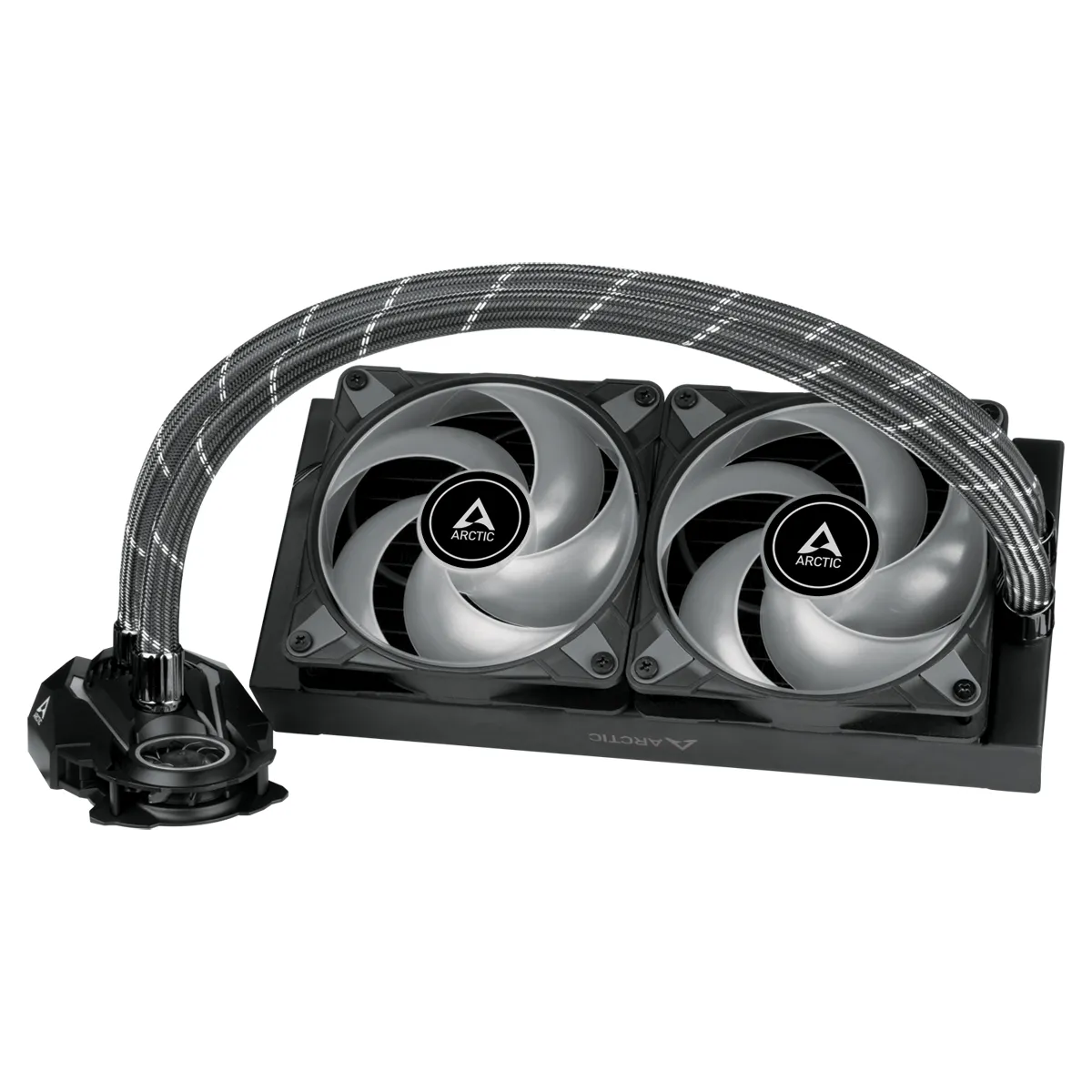 Arctic Liquid Freezer II 240 RGB Black AIO-nestej&auml;&auml;hdytysratkaisu prosessorille