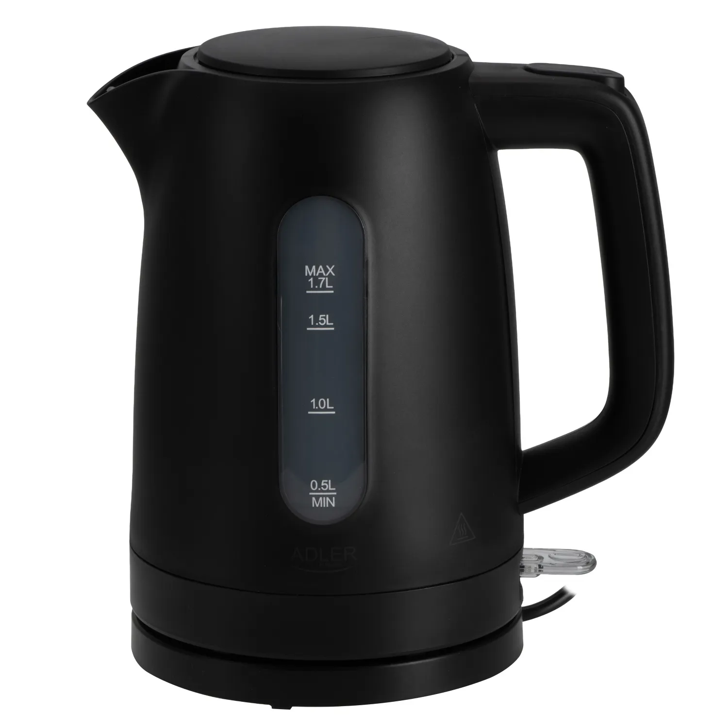 ADLER AD 1379B kettle, 1.7L, 2200W, Black