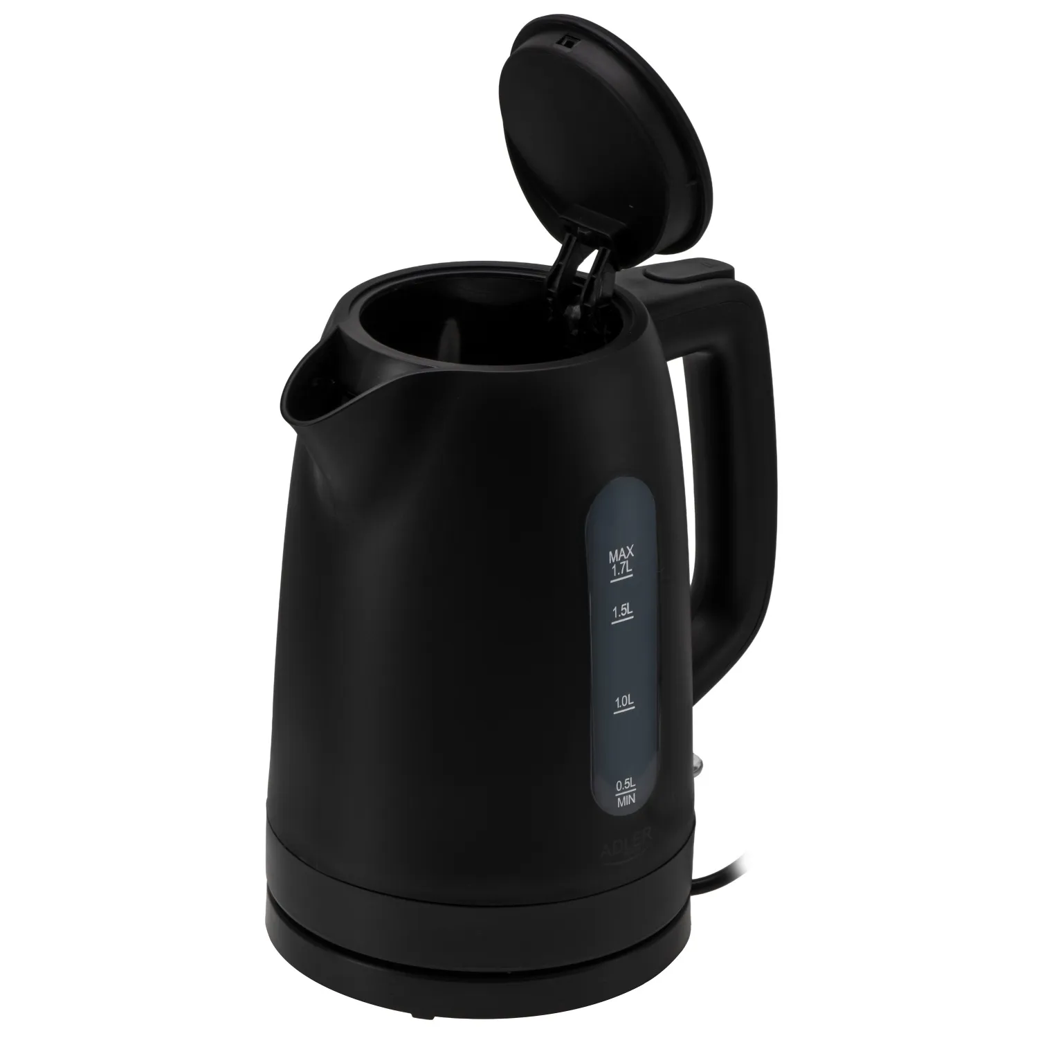 ADLER AD 1379B kettle, 1.7L, 2200W, Black