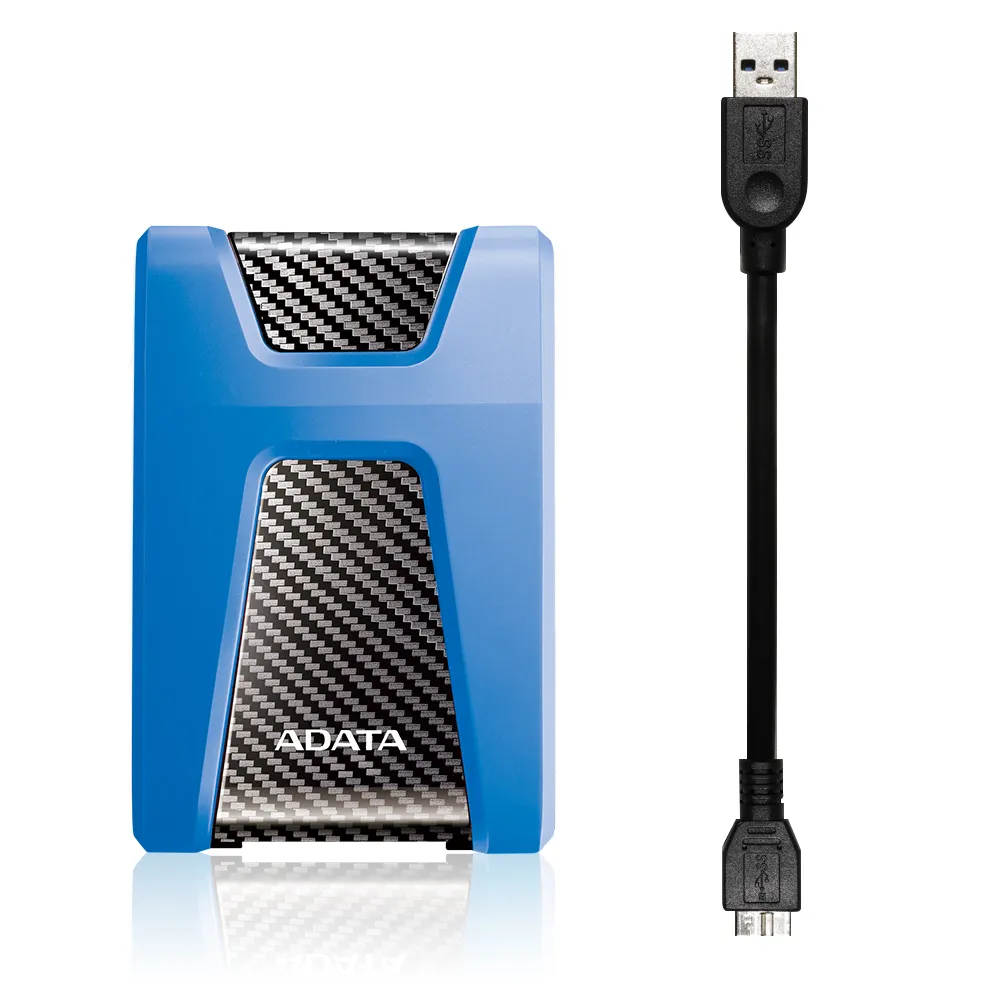 ADATA HD650  1TB - External HDD, Blue