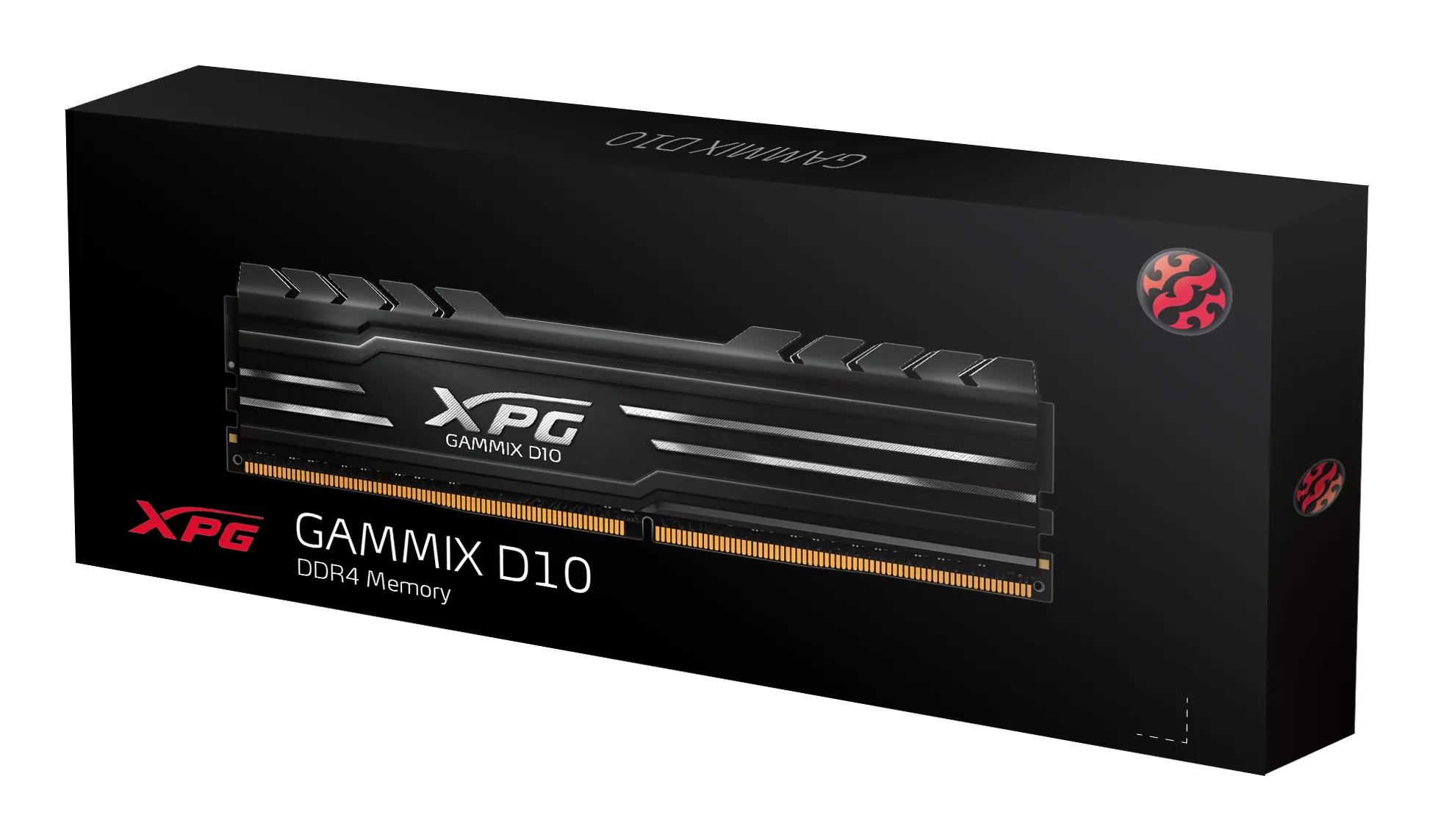 ADATA XPG Gammix D10 16GB DDR4 3200MHz U-DIMM Red