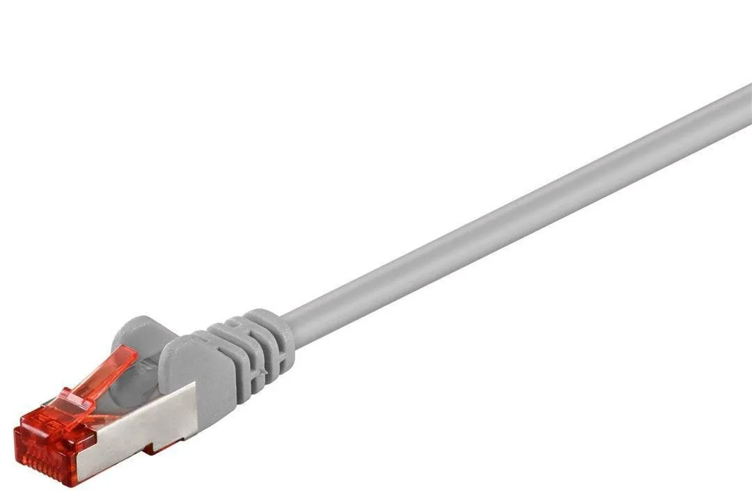 MicroConnect Cat6 F/UTP RJ45 20m n&auml;tverkskabel, gr&aring;