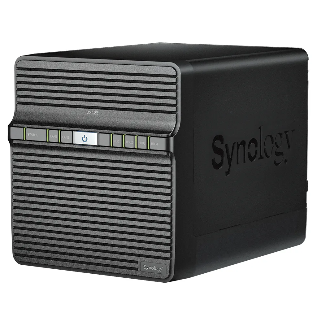 Synology DiskStation DS423 (16TB) - NAS, Black