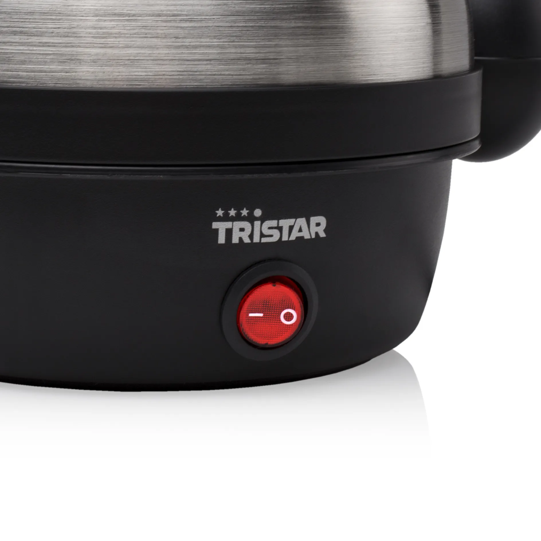 Tristar EK-3076 Egg Cooker (7 eggs), Black and stainless steel, 350 Watt