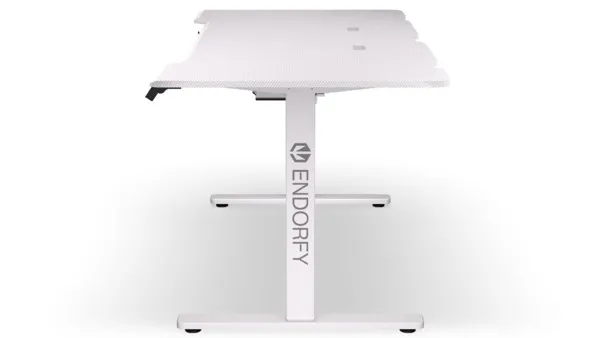 Endorfy Sit-Stand-Desk Atlas L Electric -sähköpelipöytä, Valkoinen, 150x78cm Endorfy Sit-Stand-Desk Atlas L Electric -sähköpelipöytä, Valkoinen, 150x78cm