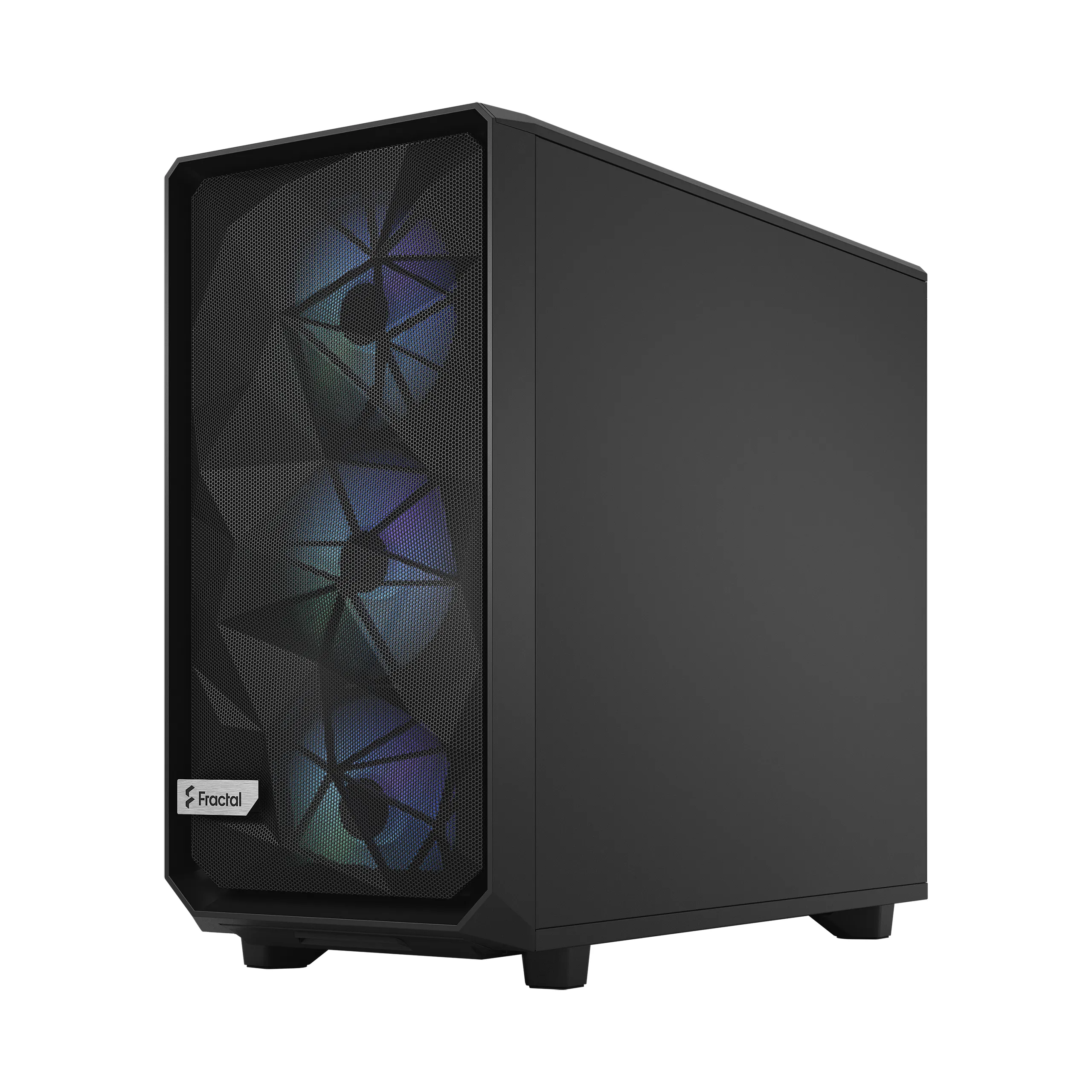 Fractal Design Meshify 2 RGB - Mid Tower chassi med f&ouml;nster, Black / Light Tint