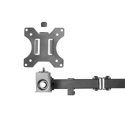 Deltaco Gaming Dual - monitor arm, black, 13"-32", 2x8Kg