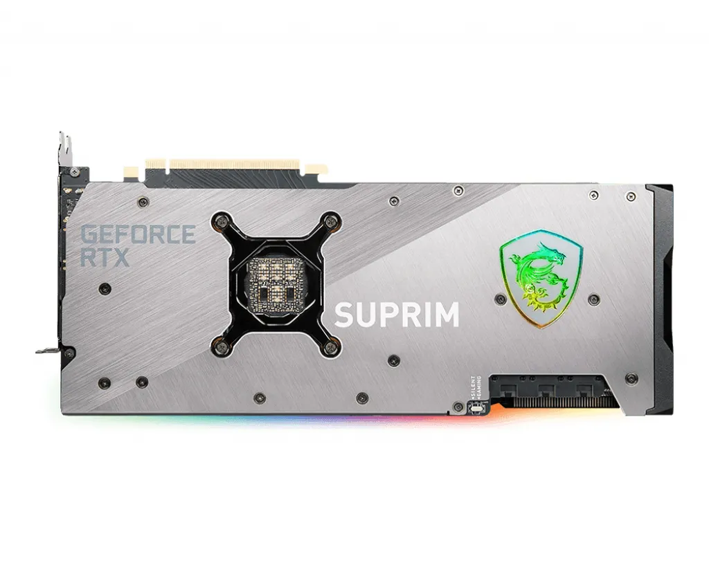 MSI GeForce RTX 3080 Suprim X 10 Gt -n&auml;yt&ouml;nohjain