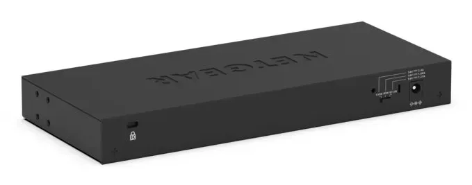 NETGEAR GS308LP - 8-Port Gigabit PoE+ Unmanaged Switch, Black
