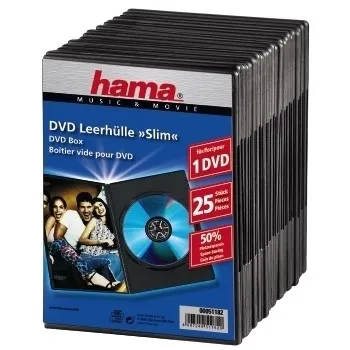 DVD SLIM BOX BL. 25 P.