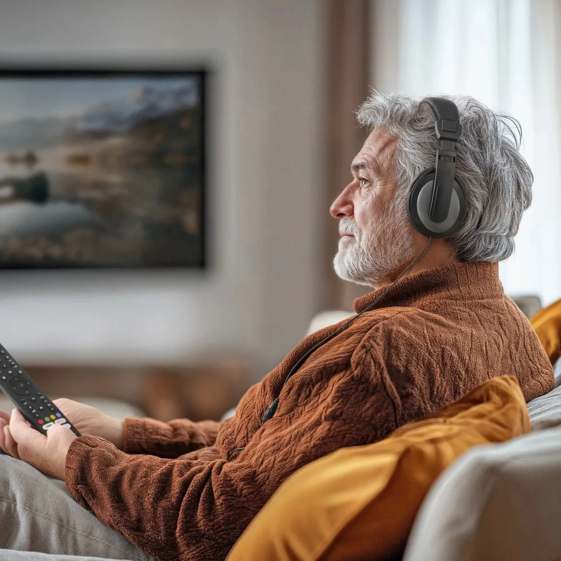 Hama Shell II Over-ear Headphones with 6.3 mm adapter, Black