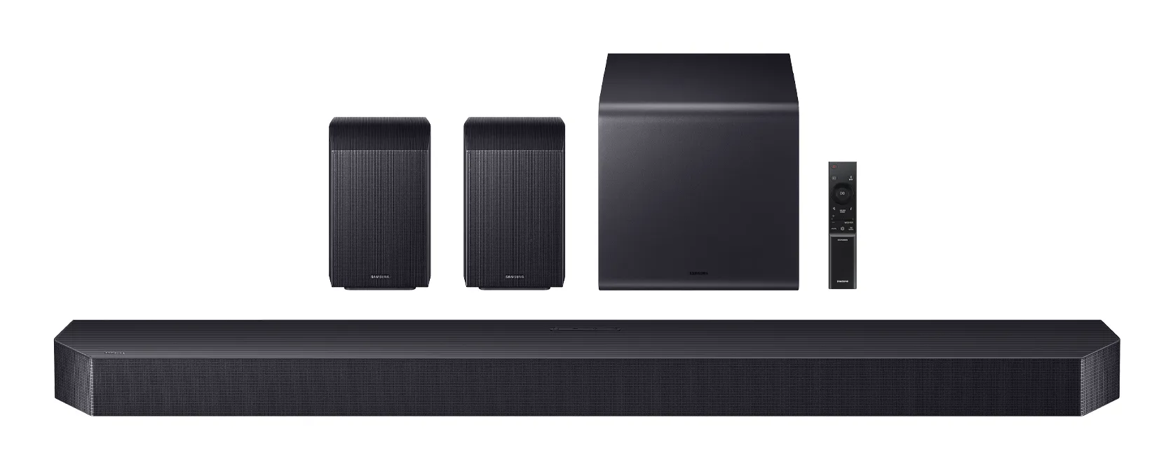 Samsung HW-Q990F, 11.1.4, Dolby Atmos Soundbar system, with wireless subwoofer, Black