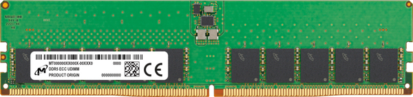 DDR5 ECC UDIMM 32GB 2Rx8 4800