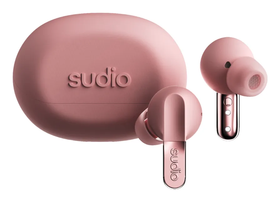 Sudio N3 Pro Wireless Earbuds, Pink