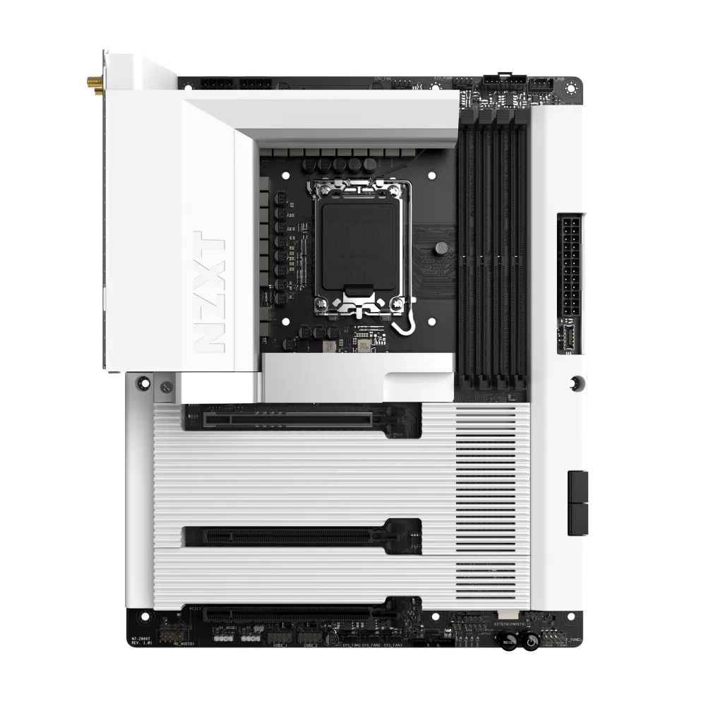 NZXT N7 Z890 Gaming, WiFi, DDR5, LGA1851 ATX - motherboard, White