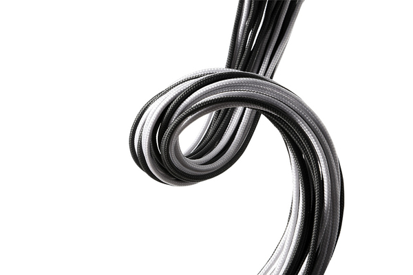 Phanteks Extension Cable Combo Pack_24P/8P/8V/8V. 500mm Length. White/Grey