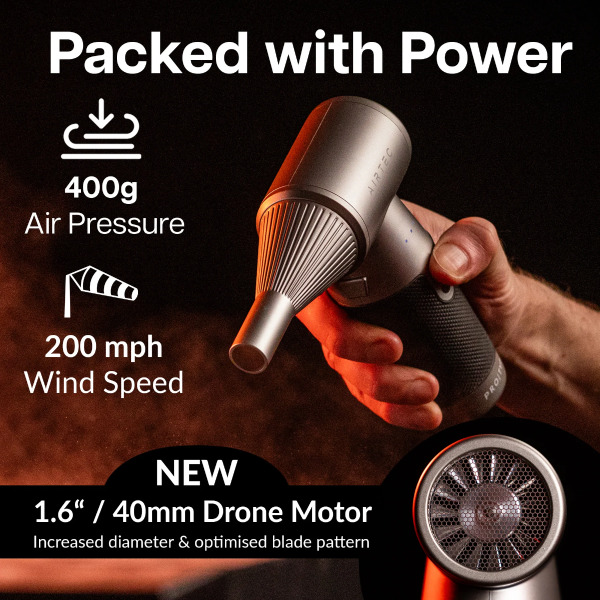 IT Dusters AirTec Ultra Type 8 Johdoton s&auml;hk&ouml;inen ilmapuhallin