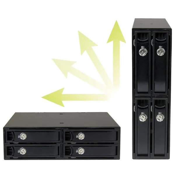 4-Bay Backplane for 2.5" SATA/SAS Drives