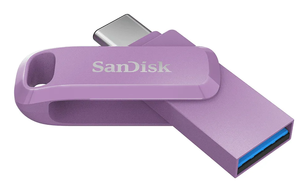 SanDisk Ultra Dual Drive Go USB-C 2TB memory stick, Lavender