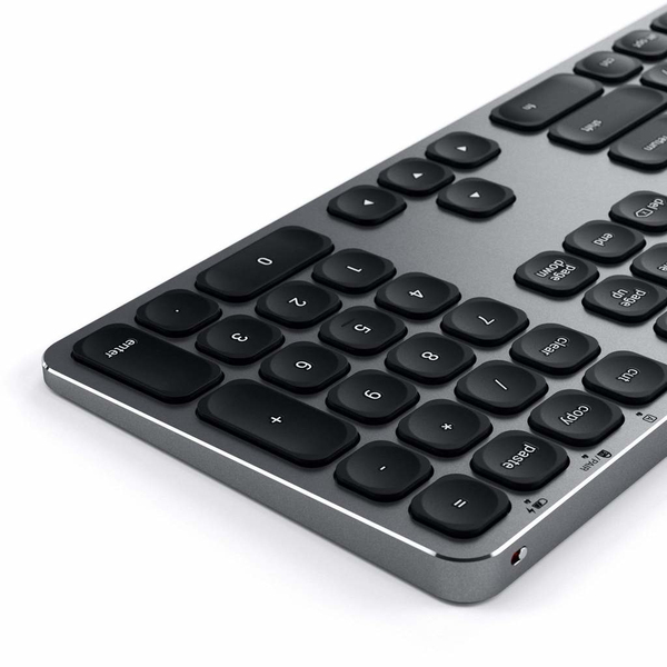 Satechi Wireless Keyboard for up to 3 devices - US English Layout, Space Gray