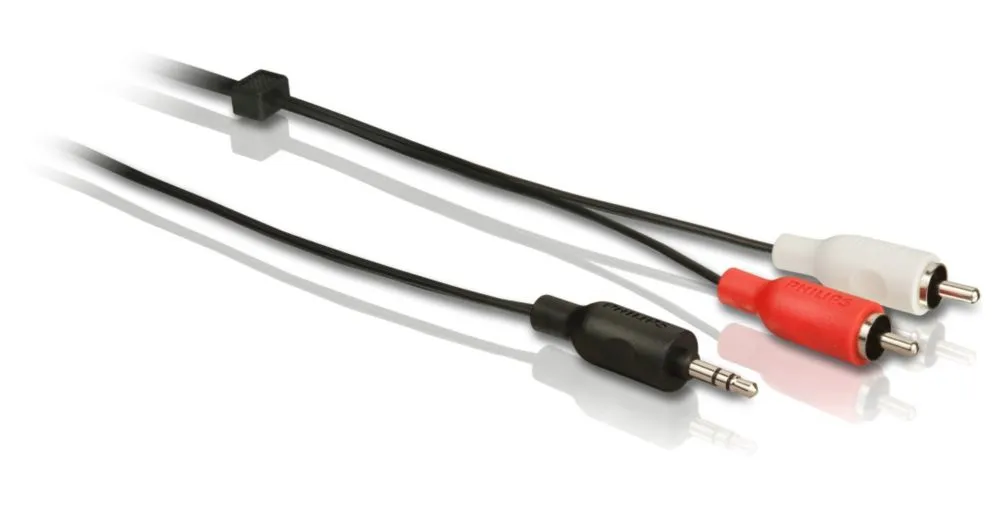 PHILIPS 1.5M STEREO Y 3.5MM M - 2 RCA M