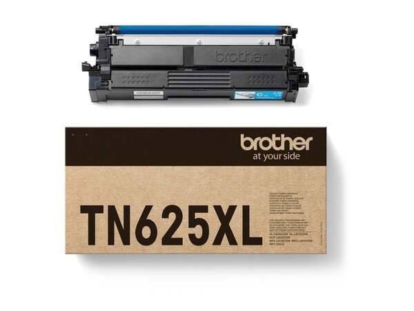Brother TN625XXLPC Super High Yield -laserv&auml;rikasetti, syaani