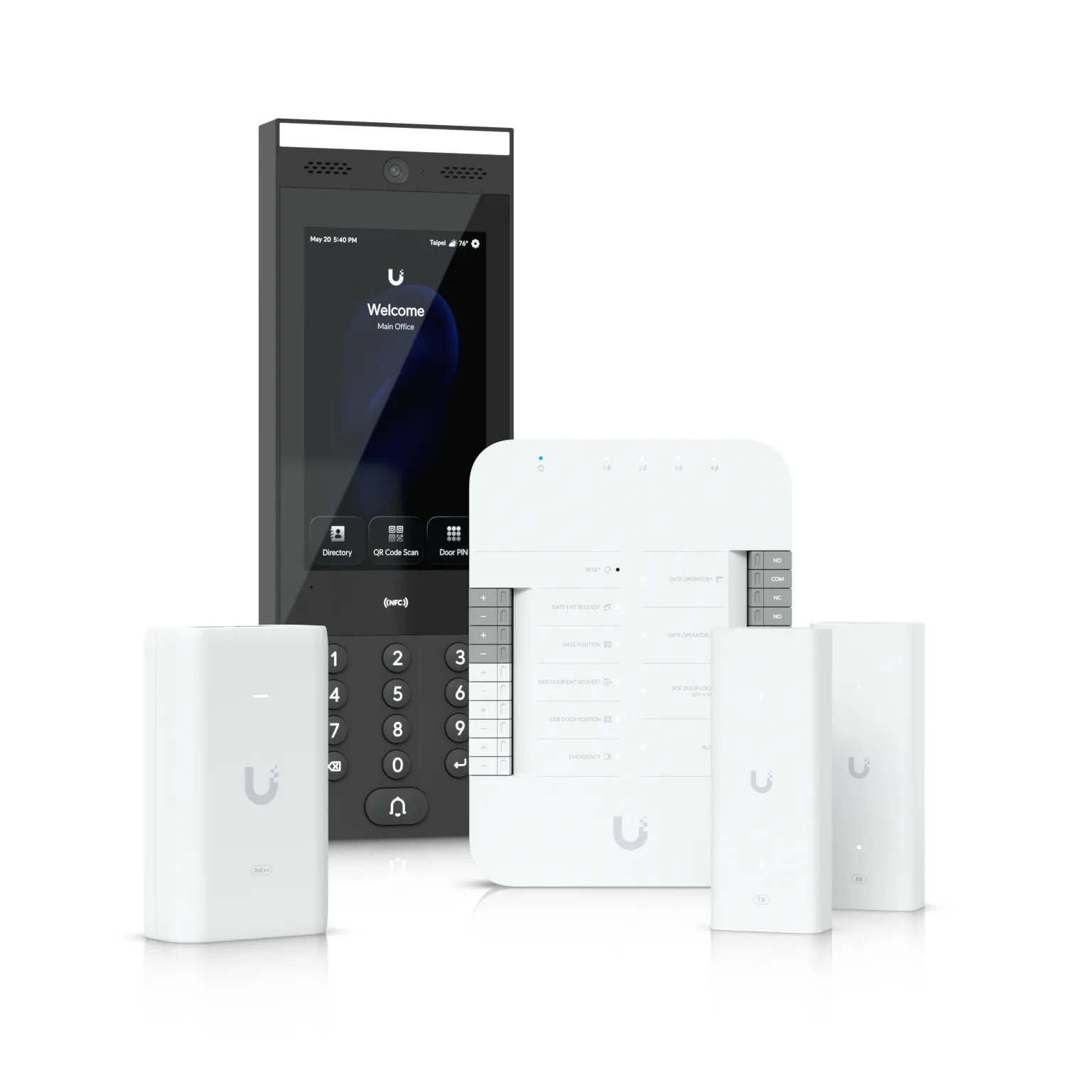 Ubiquiti Starter kit with a Gate Hub, G3 Intercom, PoE++ adapter