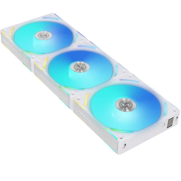 Lian Li UNI FAN AL120 V2 RGB PWM, 120mm - case fan, white, 3pcs