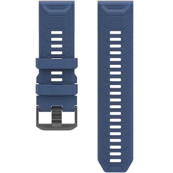 Coros Vertix 2S/2 Silicone Band -silikoniranneke, Laivasto
