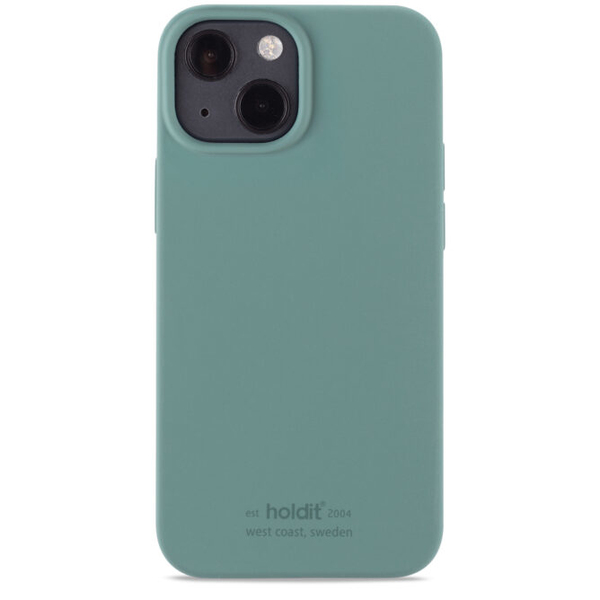 HOLDIT IPHONE iPhone 13 Mini  - SILICONE CASE MOSS GREEN