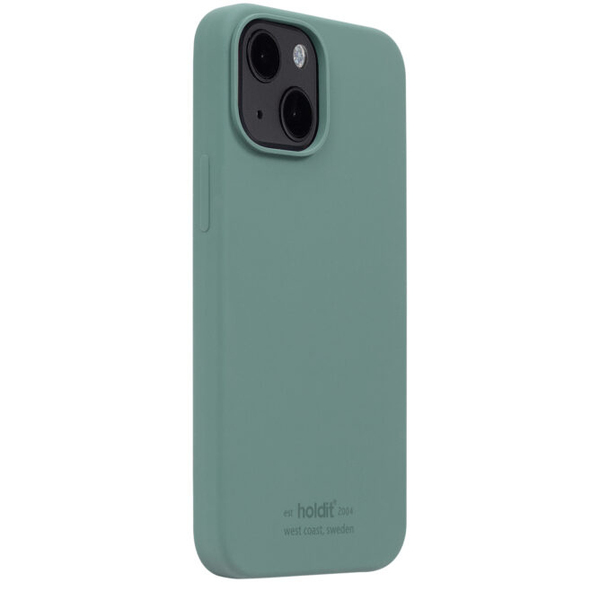 HOLDIT IPHONE iPhone 13 Mini  - SILICONE CASE MOSS GREEN