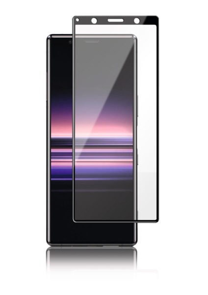 Sony Xperia 5, Curved Glass, Black