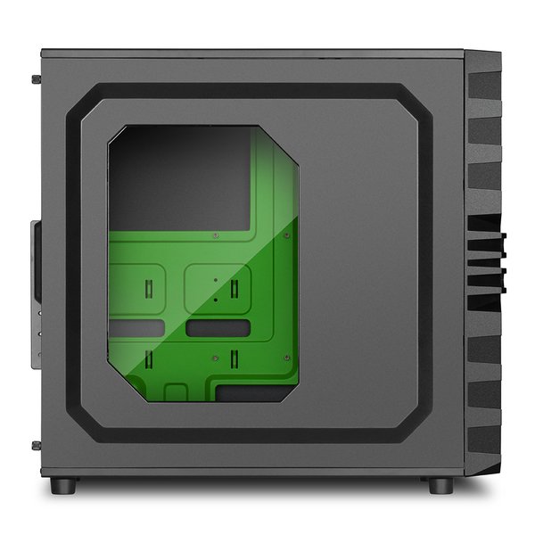 Sharkoon VG4-W GREEN ATX TOWER