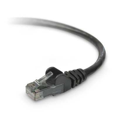 Belkin Cat6 U/UTP - network cable, 3 m, Snagless, Black