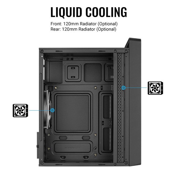 AeroCool PGS CS-109 Mini Tower Black