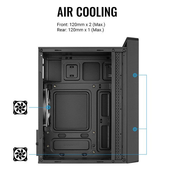 AeroCool PGS CS-109 Mini Tower Black