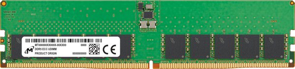 DDR5 ECC UDIMM 32GB 2Rx8 4800