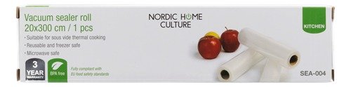 Nordic Home Culture 20x300 cm - Packaging Roll, White